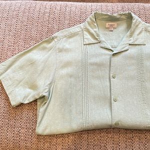 Men’s linen/rayon shirt